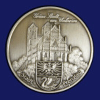 Bild vergr&ouml;&szlig;ern: Medaille der Stadt Prenzlau Rückseite